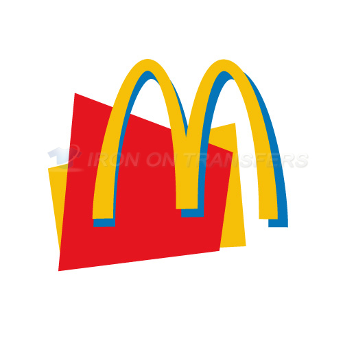 McDonalds Iron-on Stickers (Heat Transfers)NO.5557